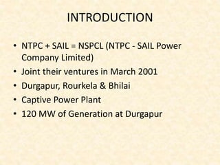 Ntpc Rourkela PPT on Summer Training at NSPCL By Aniket Suman | PPTX