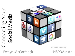 Connecting Your
                     Social Media




Evelyn McCormack
NSPRA 2012
 