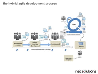 the hybrid agile development process  