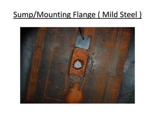 Sump/Mounting Flange ( Mild Steel )
 