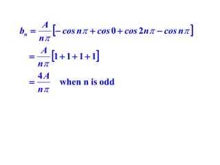  
 
oddisnwhen
4
1111
20




n
A
n
A
ncosncoscosncos
n
A
bn
=
+++=
−++−=
 