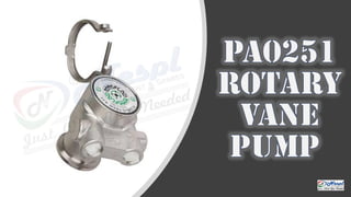 PA0251 ROTARY VANE PUMP