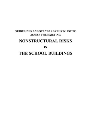 Nssp guidelines for non structural mitigation | PDF