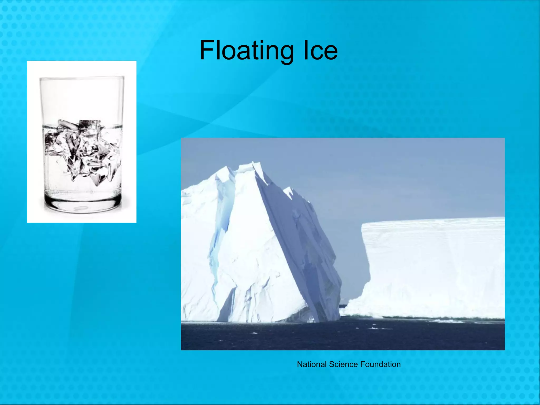 Floating Ice National Science Foundation 