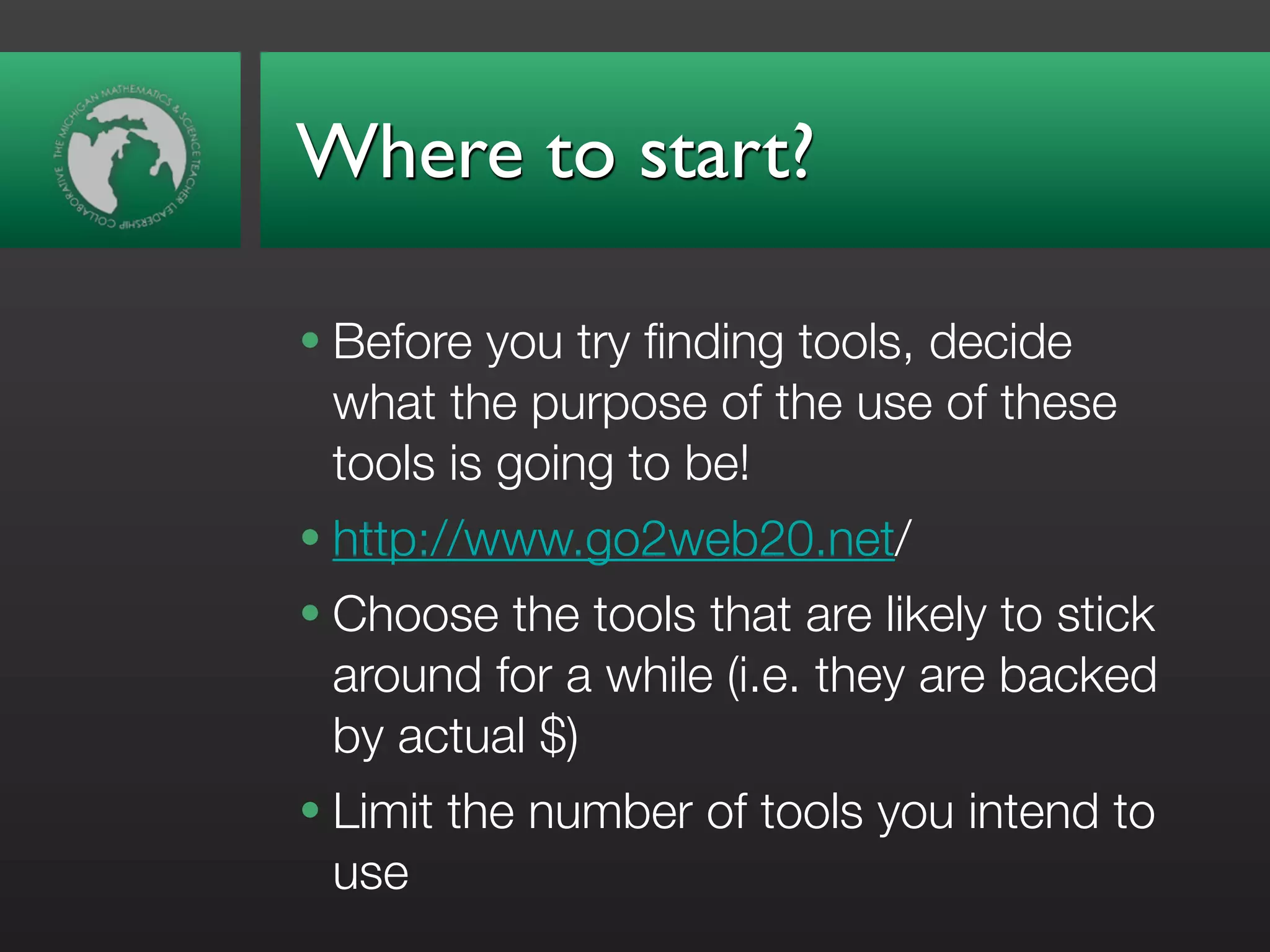 Web 2.0 Tools for Science