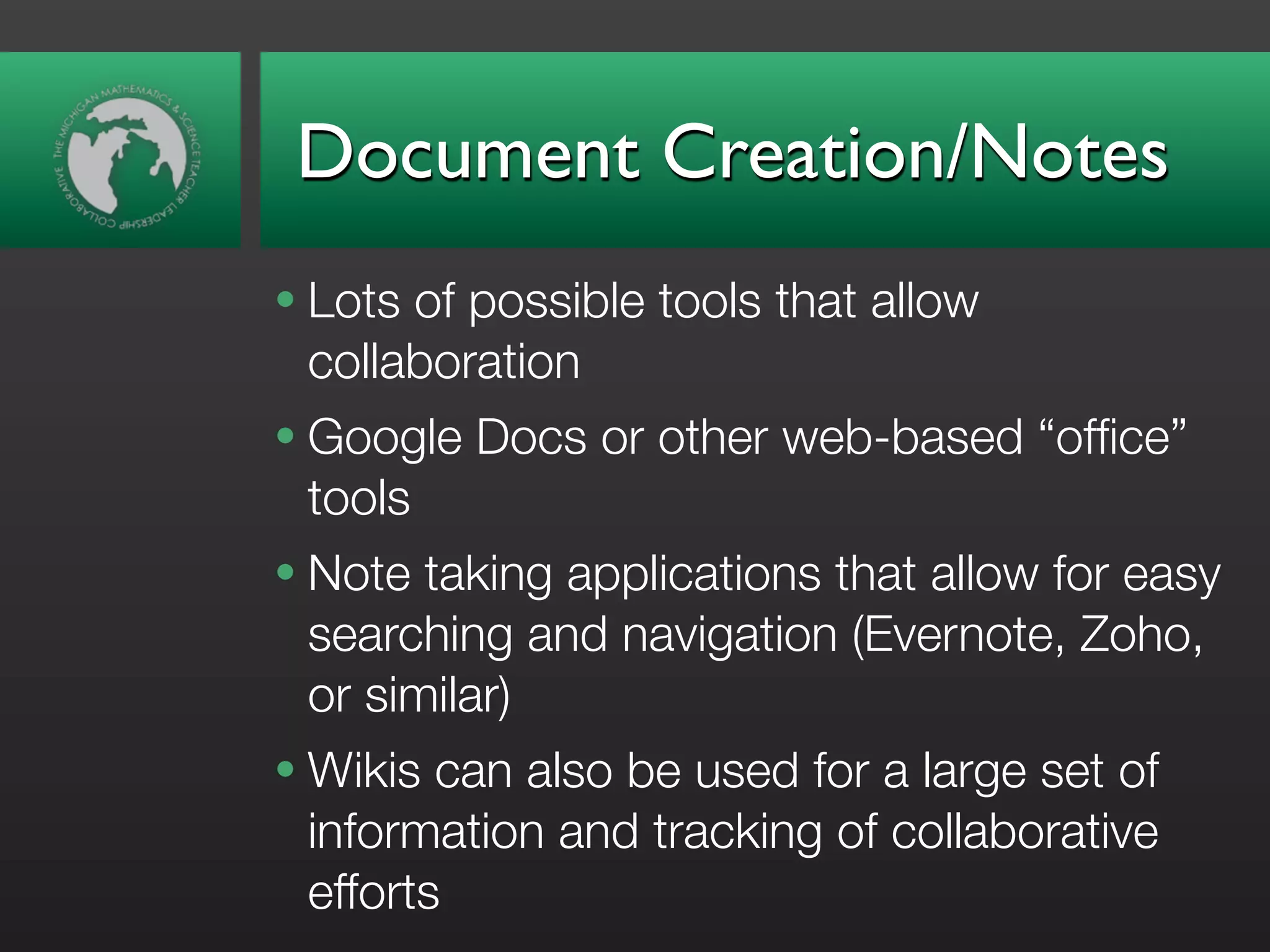 Web 2.0 Tools for Science