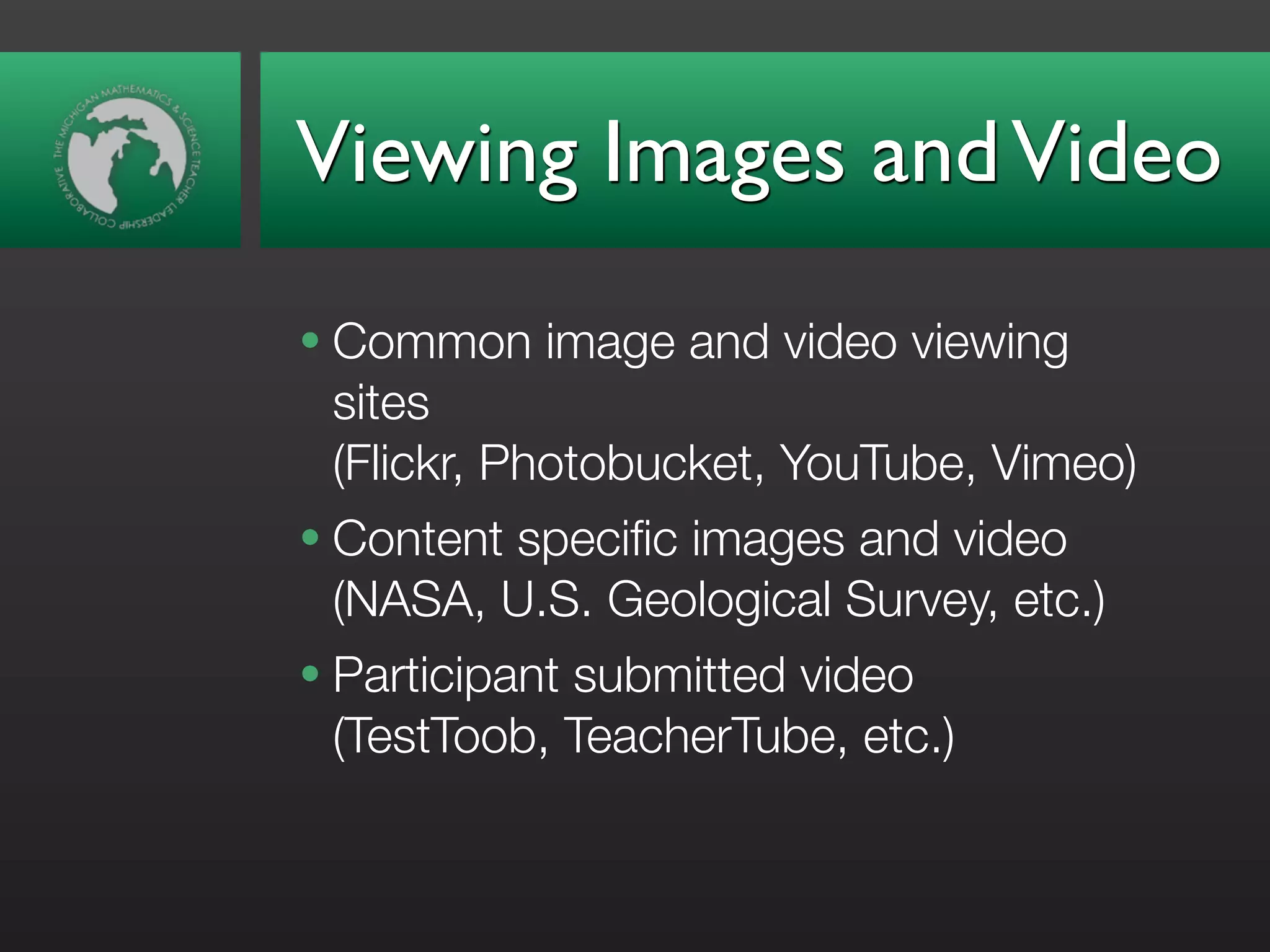 Web 2.0 Tools for Science