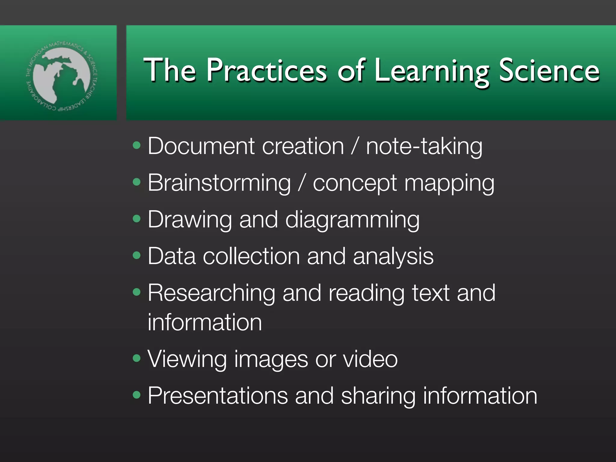 Web 2.0 Tools for Science