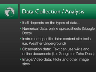Web 2.0 Tools for Science