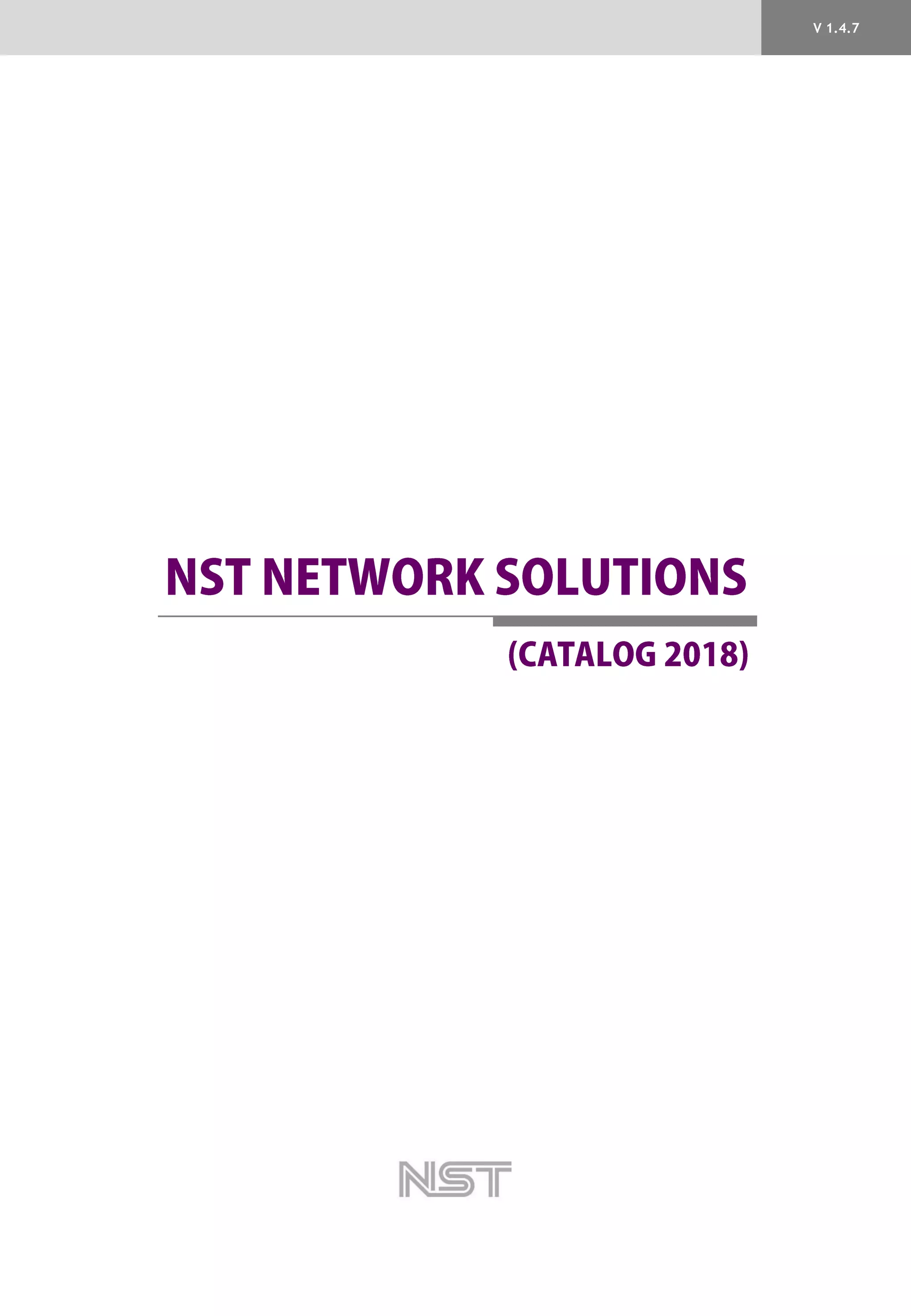 NST Product Catalog PDF