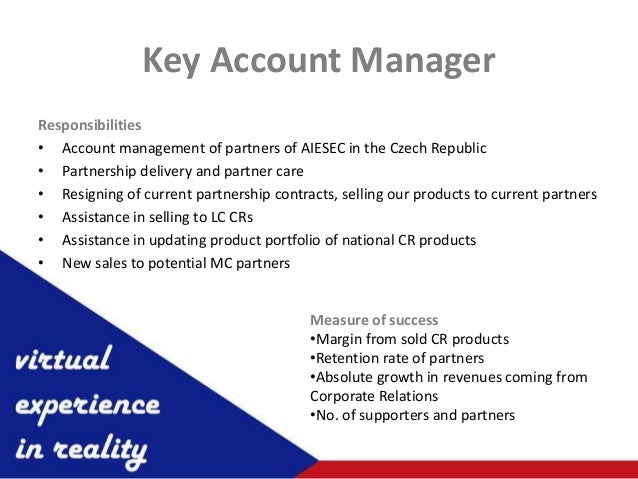 key account manager job description