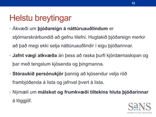 12




Helstu breytingar
• Ákvæði um þjóðareign á náttúruauðlindum er

 stjórnarskrárbundið að gefnu tilefni. Hugtakið þjóðareign merkir
 að það megi ekki selja náttúruauðlindir í eigu þjóðarinnar.

• Jafnt vægi atkvæða án þess að raska þurfi kjördæmaskipan og

 þar með tengslum kjósenda og þingmanna.

• Stóraukið persónukjör þannig að kjósendur velja röð

 frambjóðenda á lista og jafnvel þvert á lista.

• Nýmæli um málskot og frumkvæði tiltekins hluta þjóðarinnar

 á löggjöf.
 