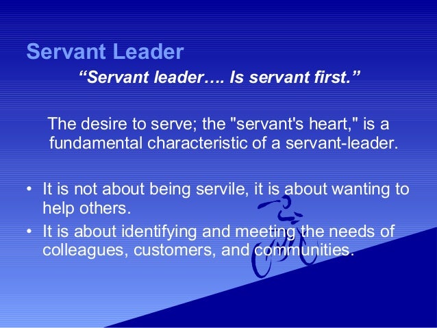 Servant Leadership - 