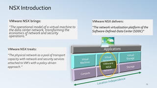 VMware NSX 101: What, Why & How | PDF
