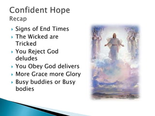 Who are the “wicked” Paul refers to? (2:12)
 What “busybodies” have you faced
disrupting your work? What does Paul advice
(3:12,13)? How do you handle them?
 What are your current challenges in
leveraging more of God’s grace? What steps
do you need to take to overcome them?
 