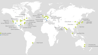 Azure Data Centers
 