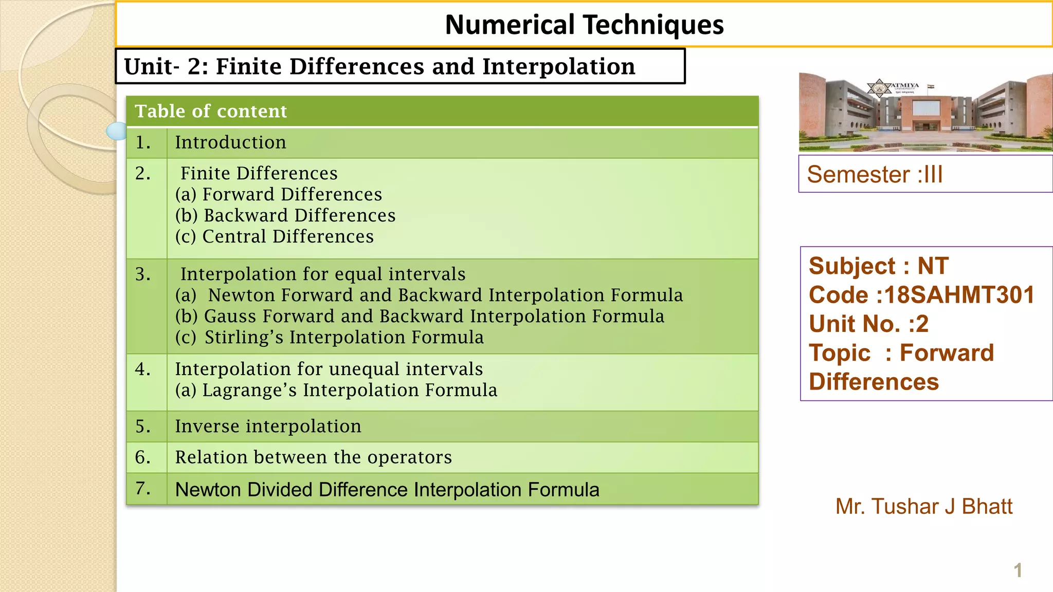 Interpolation in Numerical Methods | PDF