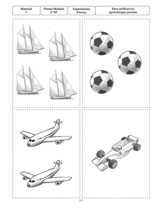 Material   Primer Módulo   Experiencias     Para verificar los
   7           2° NT         Previas      aprendizajes previos




                               71
 