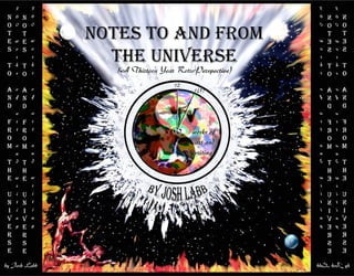Notes To & From The Universe Cover and Intro