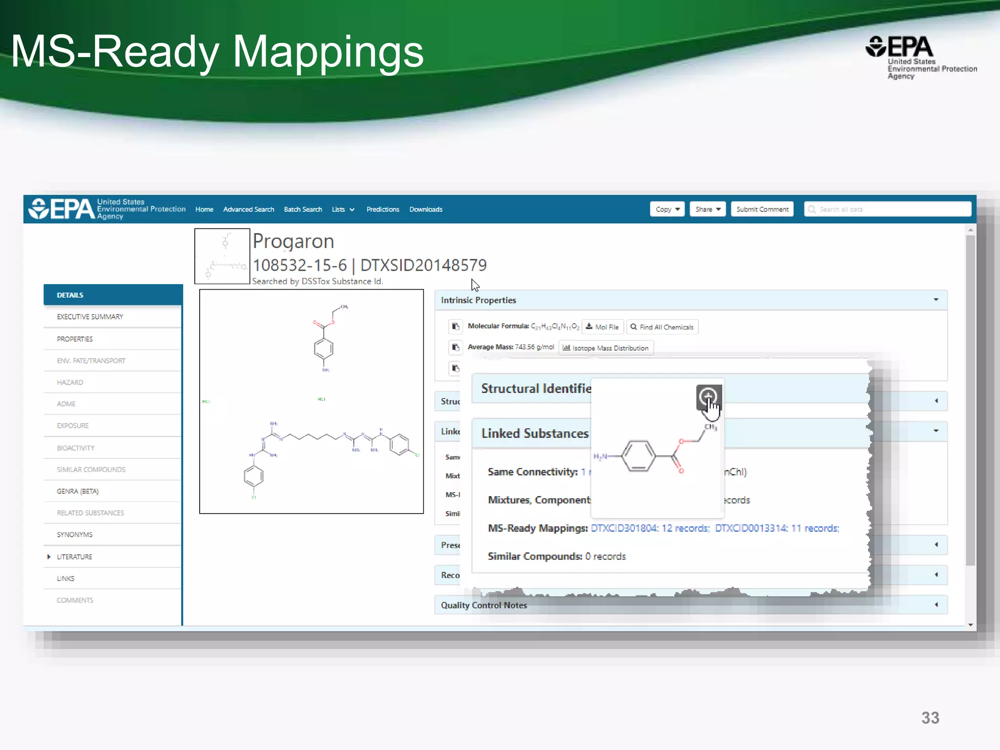 MS-Ready Mappings
33
 