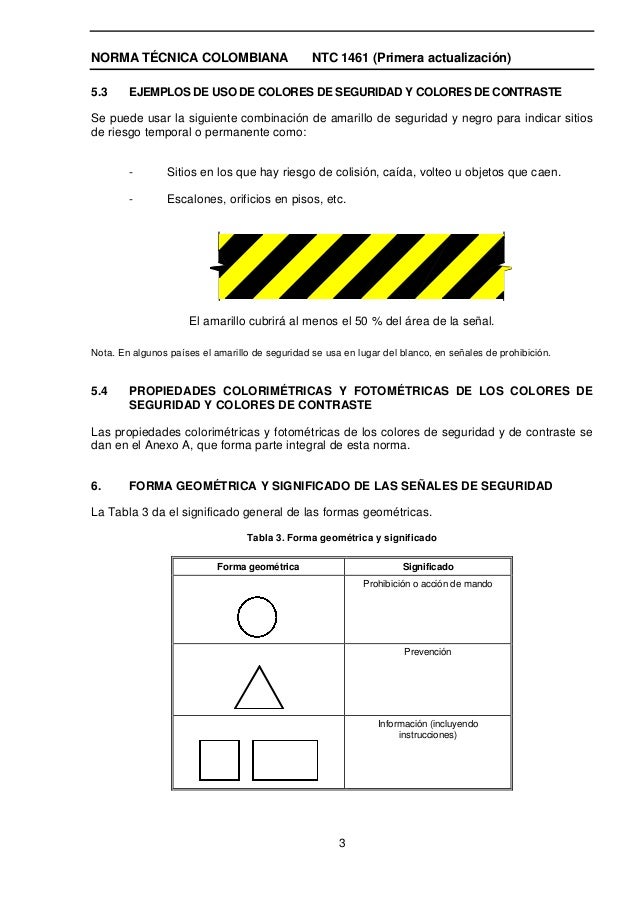 Ntc 1461 actualizada pdf