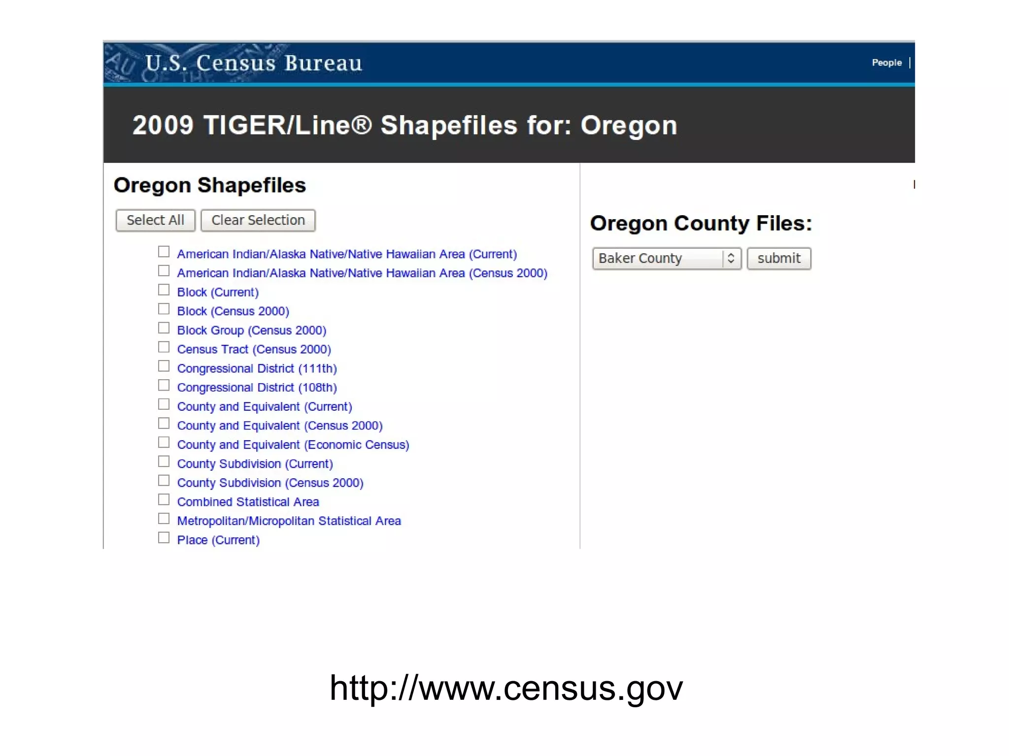 http://www.census.gov
 