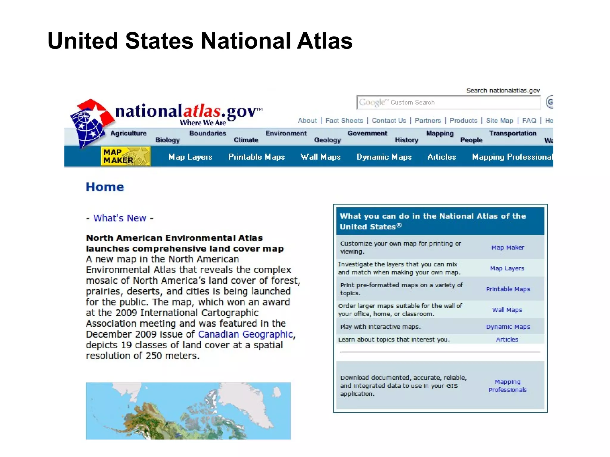 United States National Atlas
 