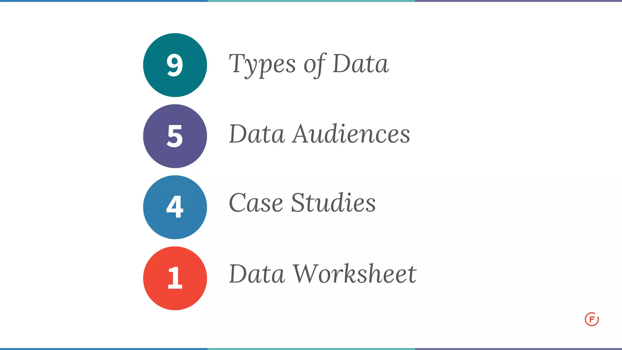 Types of Data
Data Audiences
Case Studies
9
5
4
Data Worksheet1
 