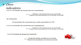  Otros
indicadores
 