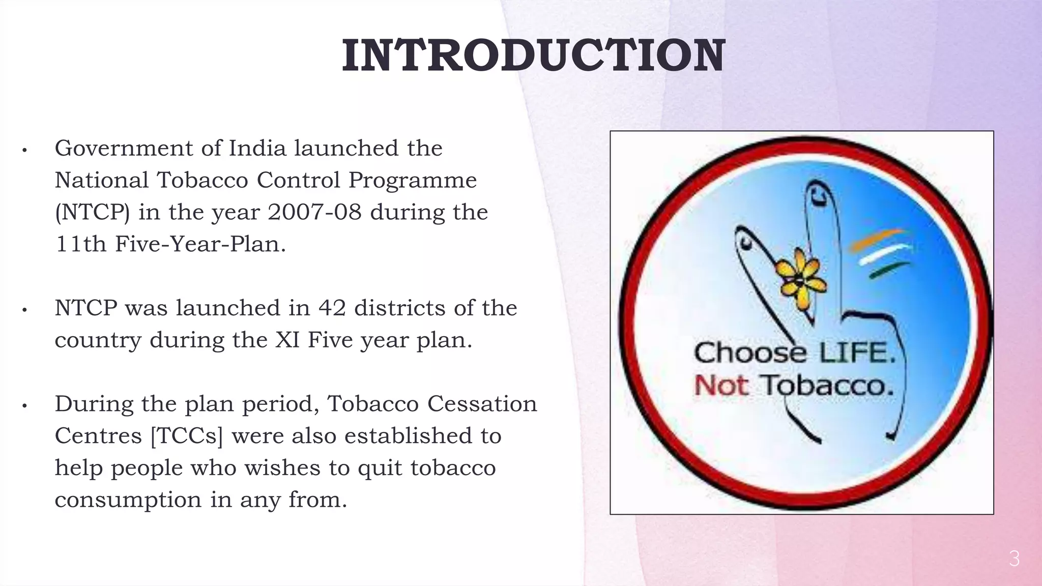 tobacco department of health Tobacco Use Prevention and Cessation Program