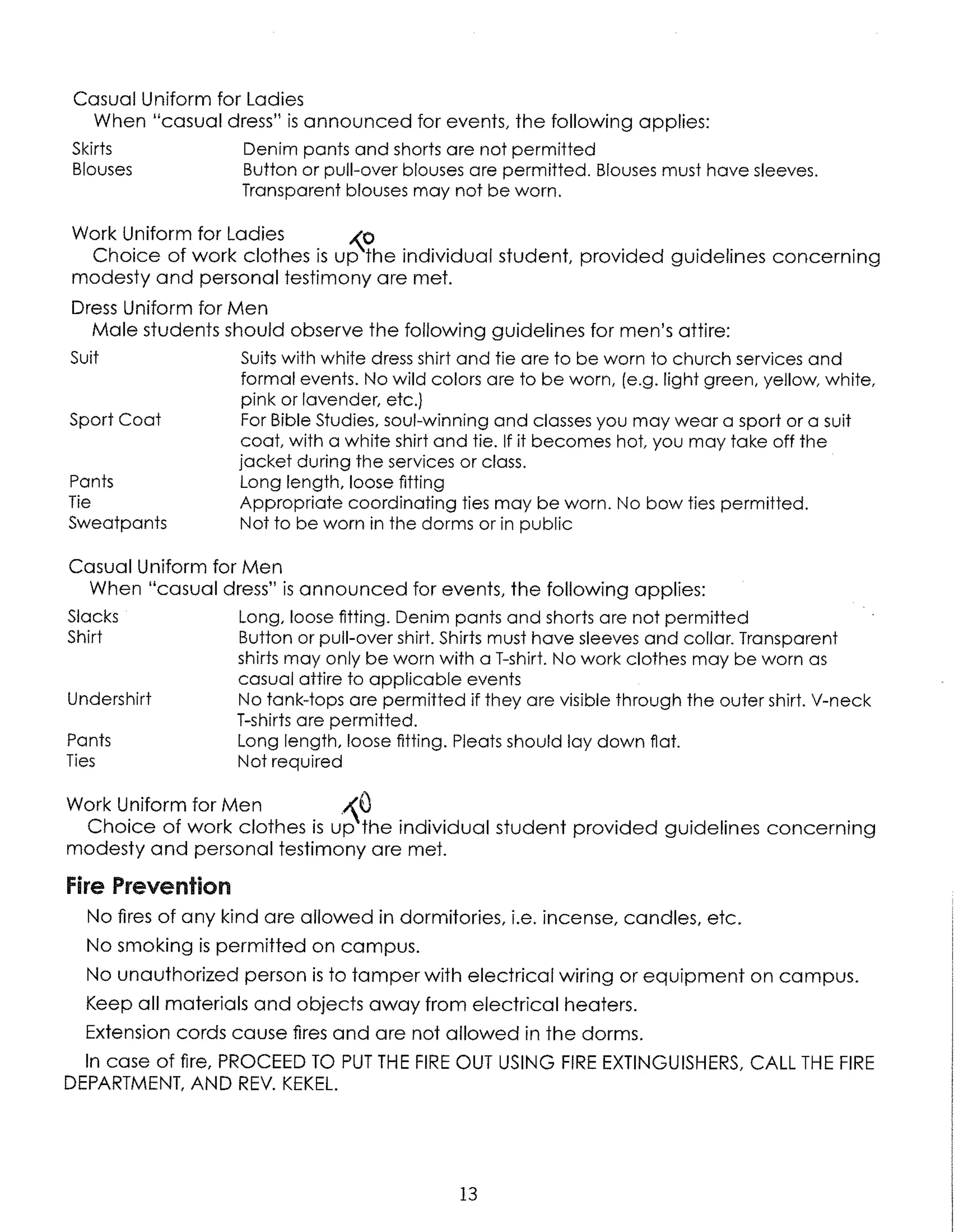 NTCS Student Handbook Spring 2006