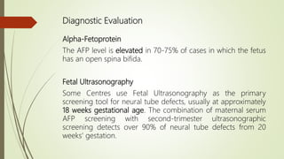 Neural tube defects - in neonates and children | PDF