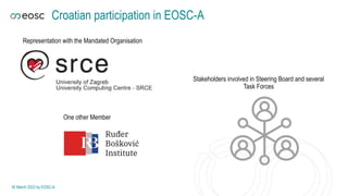 EOSC Association priorities and activities