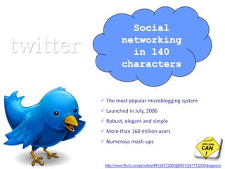 How microblogging tools workCreate an account and sign inSearch for other people to follow(Other people are doing the same for you)3.  Read other peoples’ updates 4.  Enter an update yourself5.  Go back to steps 3 and 4!16