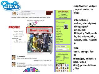 room/ group creation