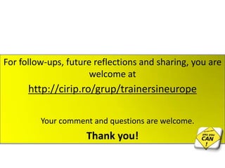 good points:Classroom community Collaboration  Project ManagementAssessing opinion Conference / research  Virtual classroom Learning experiences  Personal Learning Network  Exploring the language  Reference serviceshttp://www.flickr.com/photos/pandemia/354115976/sizes/l/