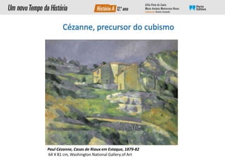 Cézanne, A montanha de Santa Vitória, 1905
Óleo sobre tela, 63 x 83 cm, Kunsthaus, Zurique
 