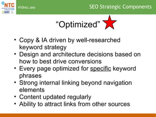 Architecting Your Site For Search Engine Performance: And We Ain't Talkin' Just Keywords - [119]