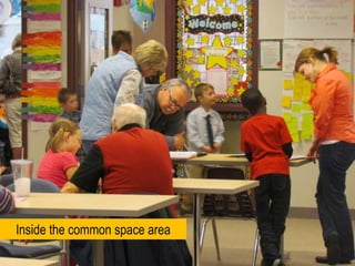 Inside the common space area