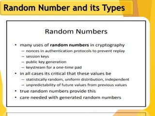 3
Random Number and its Types
 