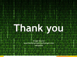 Thank you
Image Source
searchenterpriseai.techtarget.com
wikipedia
 
