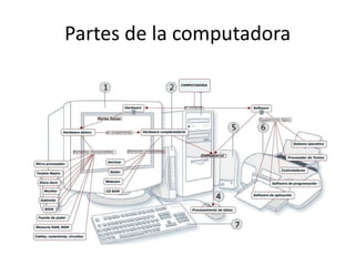 Partes de la computadora
