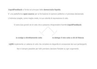 I media Civici per la partecipazione Politica, da NationBuilder a Liquid Feedback