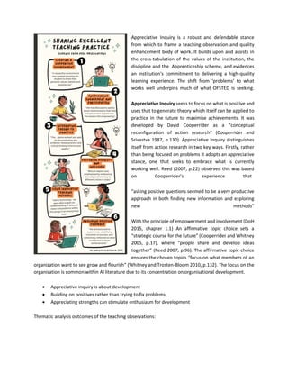 Focusing on Strengths: Using Appreciative Inquiry for Teaching ...