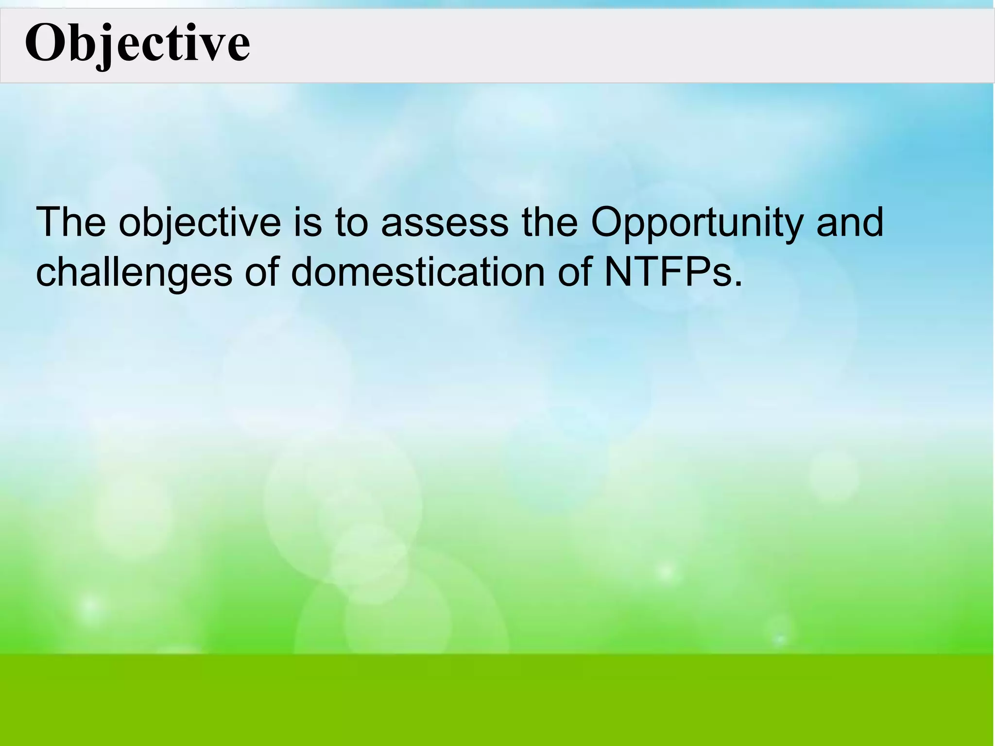 Ntfp presentation | PPTX