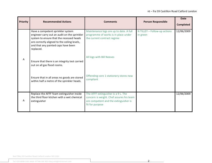 system assessment template