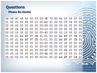 Leveraging NTFS Timeline Forensics during the Analysis of Malware | PPTX