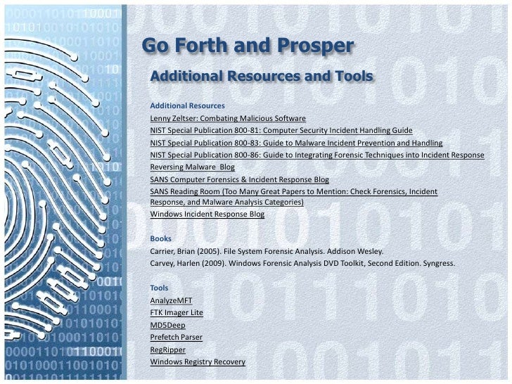 Leveraging Ntfs Timeline Forensics During The Analysis Of Malware Leveraging Ntfs Timeline Forensics During The Analysis Of Malware