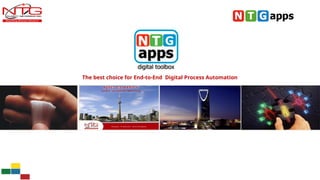 The best choice for End-to-End Digital Process Automation
 