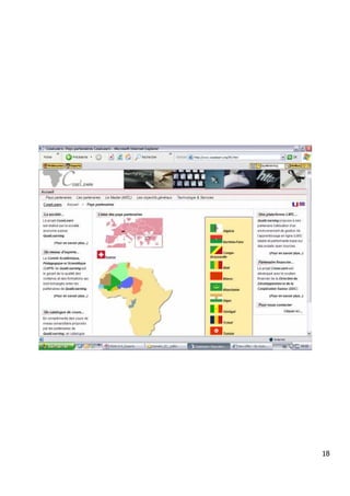 « NTIC & E-learning en Algérie: Etat des lieux et perspectives»




   18      Tethys / Casablanca 27-29 Octobre 2006                 Mokhtar SELLAMI, LRI




                                                                                         18
 